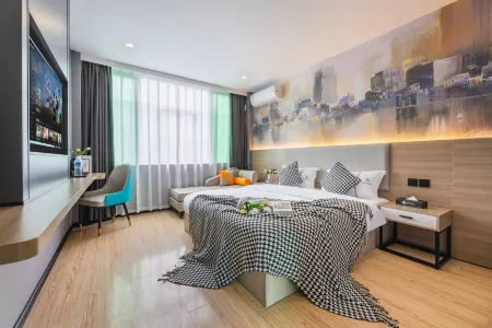 Dimension Hotel (Shaoguan Jiefang Road Pedestrian Street Branch) Отели рядом с достопримечательностью «Shaoguan Zhongshan Park»