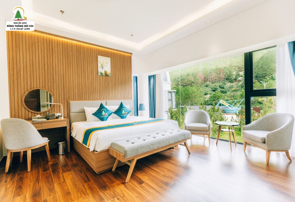 [룽 통 누이 보이 빌라 & 리조트의 평화로운 전경]