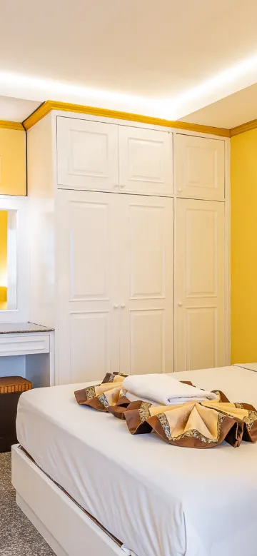 ห้องซูพีเรียเตียงใหญ่ พร้อมวิวภูเขา