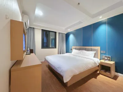 Qingmu Hotel (Nanjing Sanpailou Street Hongqiao Subway Station Branch) 난징 우정전시대학교(삼아루 캠퍼스) 주변 호텔