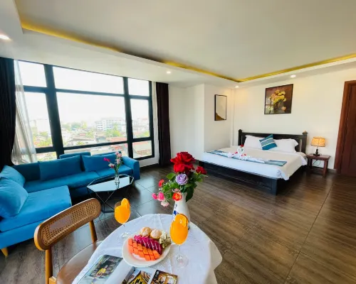 Vang Vieng Topview Hotel โรงแรมใกล้กรีน ดิสคัฟเวอรี