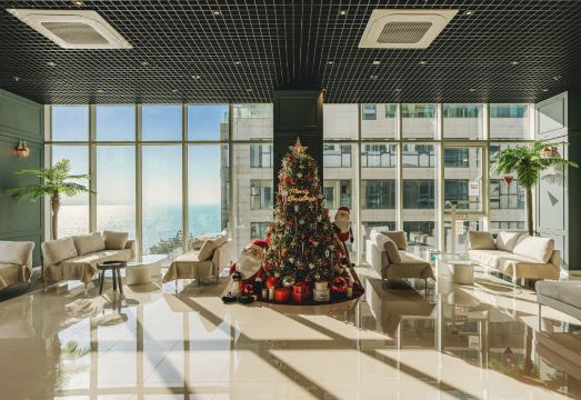 호텔 발코니 뷰