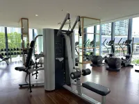 Landmark Seaview Cozy Family Suite w/Balcony•6 Pax - gimnasio