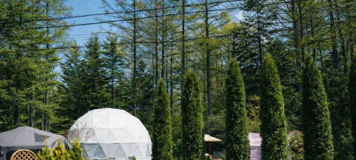 Forest Beneath the Ferris Wheel – Karuizawa Private Glamping Villa Hotels in Agatsuma District