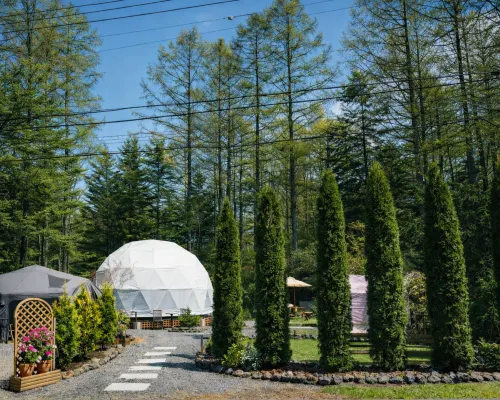 Forest Beneath the Ferris Wheel – Karuizawa Private Glamping Villa