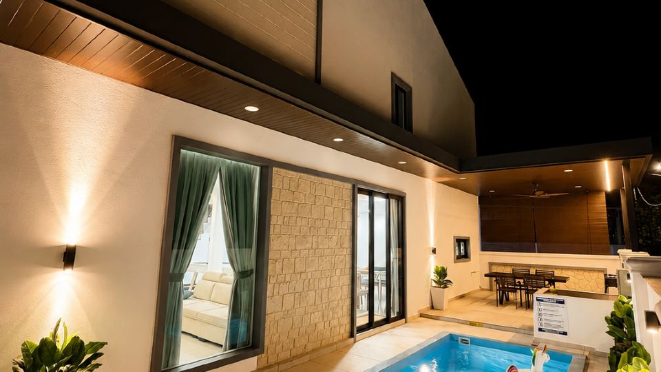 Chin Villa - Modern Balinese Style|Private Pool | Karaoke|Bbq|