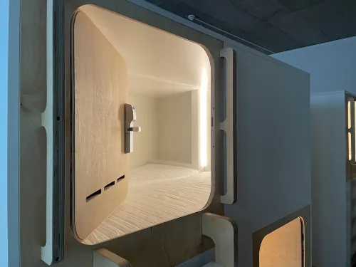 Heart of Gold Hostel & Capsules Berlin - مطابخ
