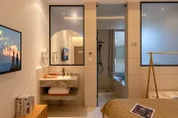 Wuyuan Qijiantang Hot Spring Homestay - พร้อมระเบียง