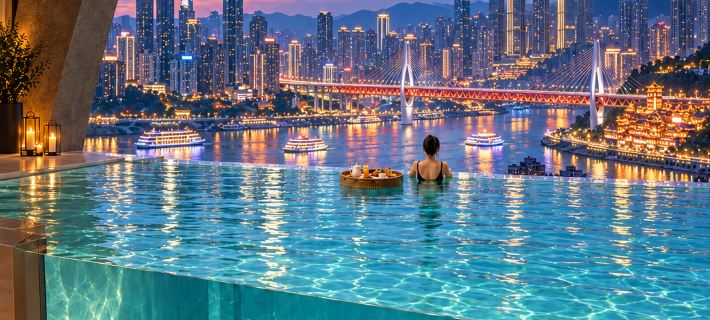 GTOOO Design Hotel (Chongqing Nanbin Road International Financial Center) Ξενοδοχεία στην πόλη Τσονγκτσίνγκ