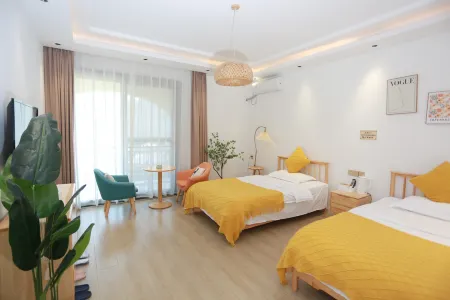 Hanyuan Liyuan Light Luxury Homestay Отели рядом с достопримечательностью «Jiuxiang Ancient Town»