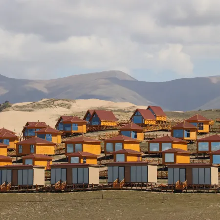 Qinghai Lake Jinshawan Camping Base
