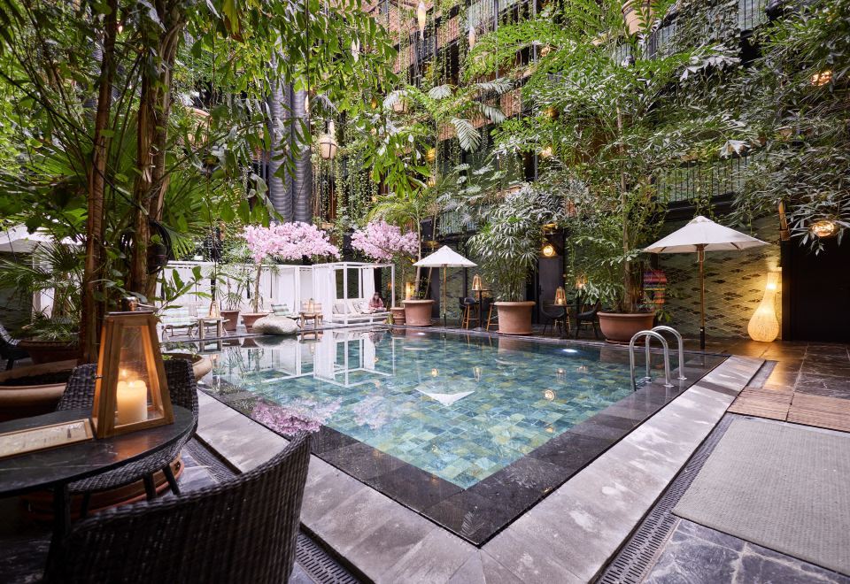 마농 레 스위트 굴즈메덴의 조식 뷔페 이미지