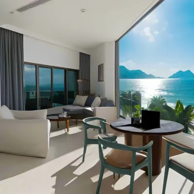 Riyuehai Hotel Riverside Bay·Dadonghai Hotels near Pineapple Shopping Center
