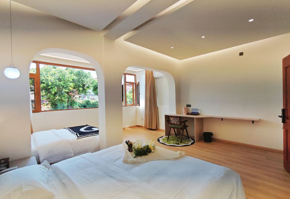 전지 호반 전망 또는 아늑한 객실 이미지