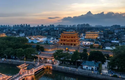 San Chao Hot Spring Town Hotel (Chaozhou Hanjiang Xixi Bidao Tiantouhe Park Branch)