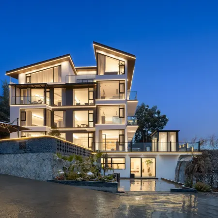 Floral · Chunyu · Shexiang Secret MountainVilla Vacation Boutique Stay (OMG Heartbeat Park) Отели рядом с достопримечательностью «Liuyin Former Residence»