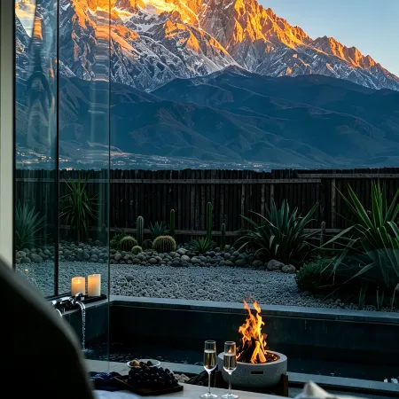 Luxcreek Space Pod | Enjoy Snow Mountain Sunrise View · Private Hot Spring · Vacation Homestay