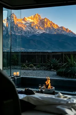Luxcreek Space Pod | Enjoy Snow Mountain Sunrise View · Private Hot Spring · Vacation Homestay - Hot Springs