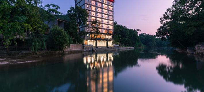 Shuizhouyuan Vacation Apartment (Guilin Lijiang Maozhou Island) โรงแรมในหลิงฉวน