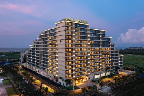 Vienna International Hotel (Haikou Xinbu Island Branch) - بار