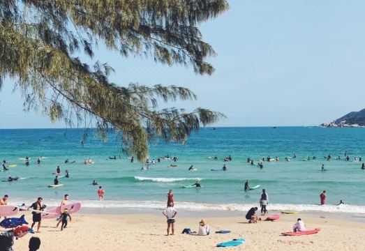 우즈저우다오 해변 사진