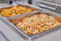 JIN SHUN TIAN HUA Hotel (Renqiu Wanda Plaza) - servizio colazione
