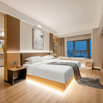 Elk Forest Hotel (National Expo Exhibition Central Park) Hotel berhampiran Kuil Chongyan