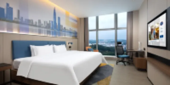 Hampton by Hilton Ankang Hi-Tech Zone - 好莱坞超级双人床房间