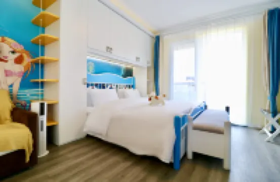 Qihai · Designer Magic Hot Spring Theme Sea View Apartment (Shanhai Square Store)
