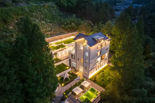 Cloud Summer Blossom - 180° Mountain Stream Retreat - Starry Pool Villa Resort