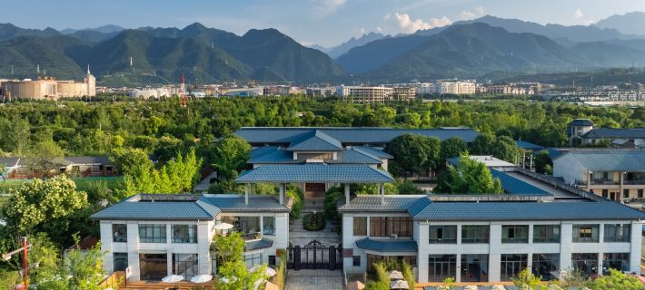 Huatai Hechen Mountain Lodge (Taibai Mountain Tang Town) Hotels in Mei County