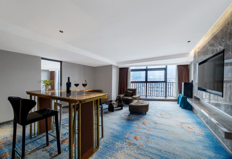 호텔 로비 라운지