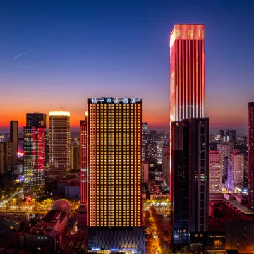 瀋陽青年大街金廊廣場桔子水晶酒店 鄰近皇寺路的酒店