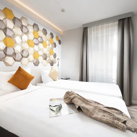 Three Corners Hotel Art Отели рядом с достопримечательностью «Станция метро Corvin-negyed»