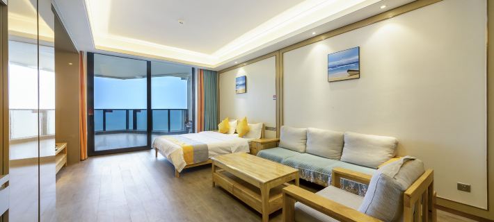 Blue Coast Seaview Holiday Apartment Hôtels à&nbsp;: Qionghai