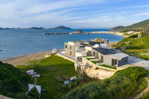 Pingtan Shanfeng Yuyue | Seaview Islet Homestay (Near Xianrenjing Scenic Area Shop) - สระว่ายน้ำบนดาดฟ้า