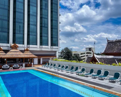 โรงแรมดิเอ็มเพรส เชียงใหม่ โรงแรมใกล้สะพานเม็งรายอนุสรณ์