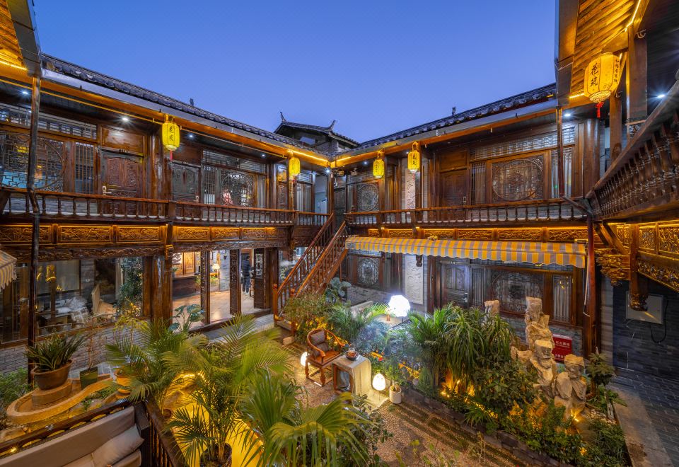 Lijiang Ancient Town and Road Inn의 객실 내부