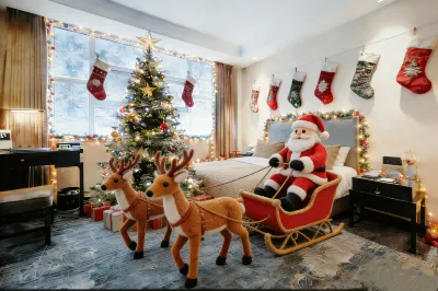 Guiyang Seven Garden - Spring Hotel (Fountain Metro Station Taiping Road Netflix Street Shop) Hotels near Guiyang Snack Museum (Guiyang International Trade New Print 1950 Store)