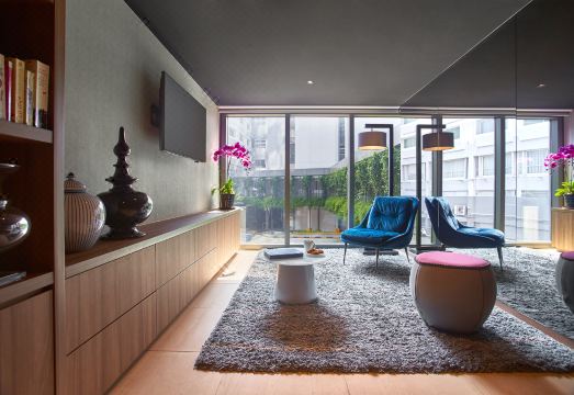 팬 퍼시픽 서비스드 스위트 객실 전망