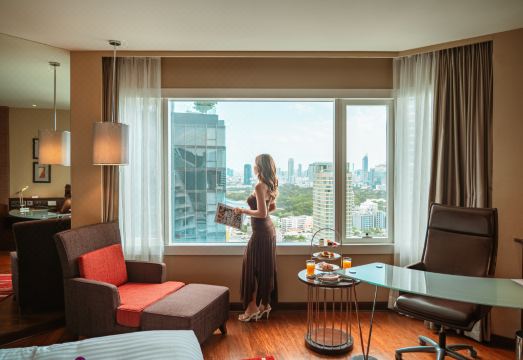 힐튼 방콕 그란데 아속 디럭스 킹룸