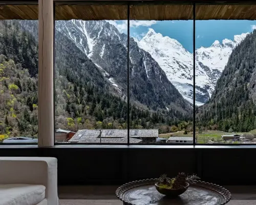 Libai | Goodnight Hot Spring Pool Mountain Lodge (Mount Siguniang Scenic Area) Hotels in Xiaojin