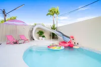 CANDY HOUSE | 5BR/6BAl Slides | Pool, KTV - 공항 셔틀버스