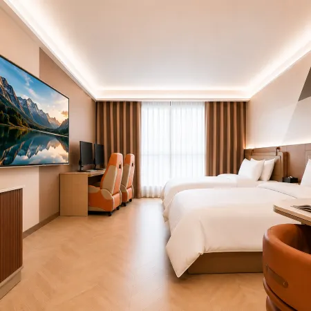 Crystal Designer High-Rise Hotel (Donghai High-Speed Railway Station Pedestrian Street)