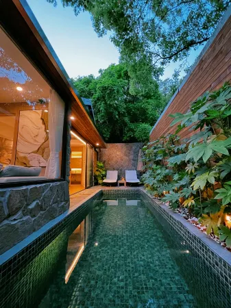 Qianyun Peninsula Forest Private Tang Holiday Courtyard