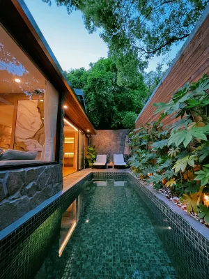 Qianyun Peninsula Forest Private Tang Holiday Courtyard