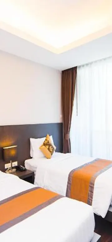 ห้องดีลักซ์เตียงแฝด