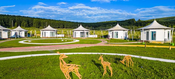Arxan Lujiaowan Wenquan Homestay Отели в г. Аршан