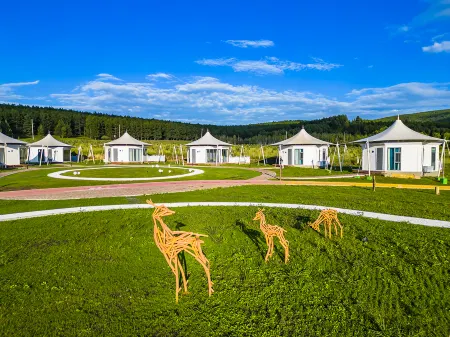 Aershan Deer Angle Bay Camp Отели рядом со станцией Aershan Railway Station