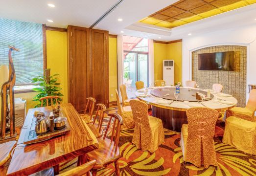 리조트 정원 전경